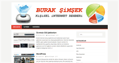 Desktop Screenshot of buraksimsek.com.tr